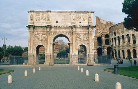 pasear por la ciudad de roma